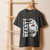 Unisex Organic Ribbed Neck T-shirt | Unleash the Beast
image-4