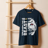 Unisex Organic Ribbed Neck T-shirt | Unleash the Beast
image-3