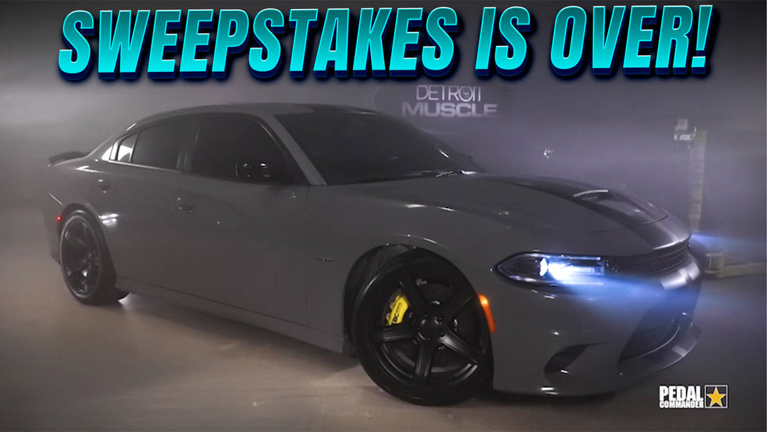 Sweepstakes is Over—PowerNation Dodge Charger Goes to Arizona!