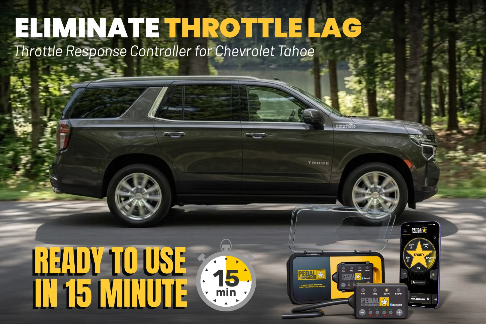 Pedal Commander for Chevrolet Tahoe