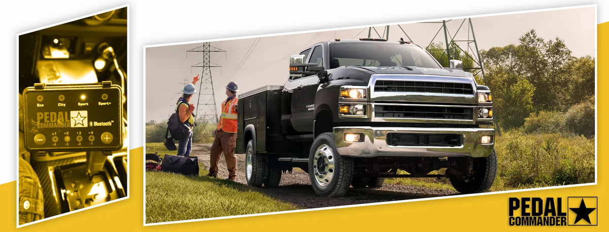 Pedal Commander for Chevrolet Silverado Chassis Cabs (4500 HD/5500HD/6500HD)