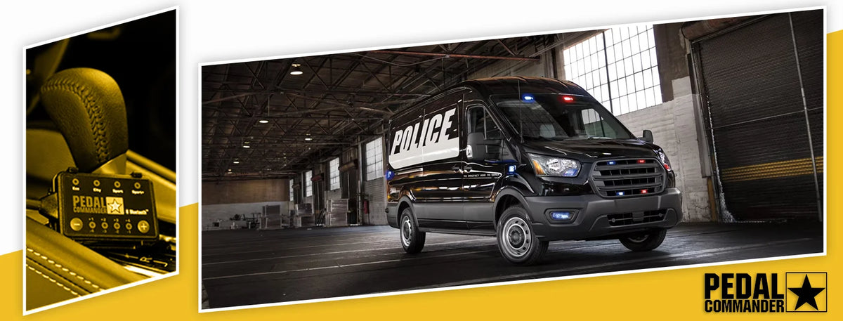 Pedal Commander for Ford Transit Prisoner Transport Vehicle