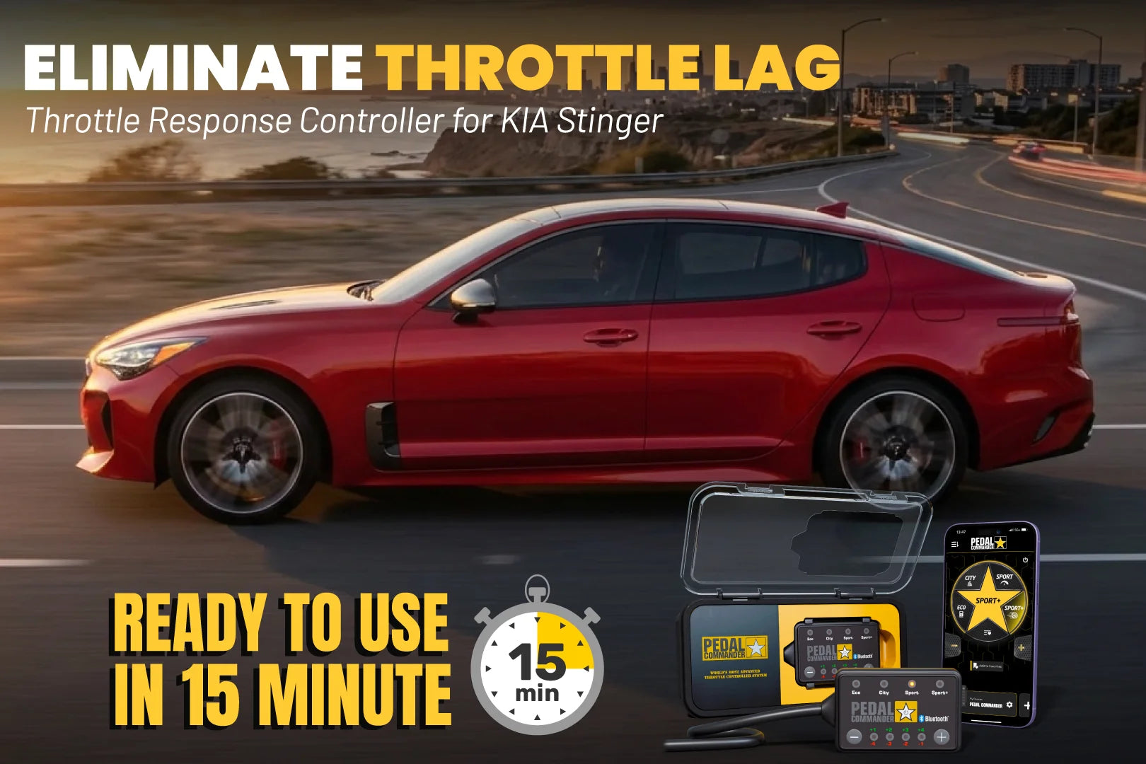 Pedal Commander for Kia Stinger