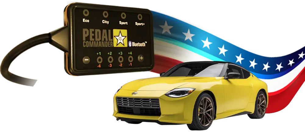pedal commander flag design for nissan z