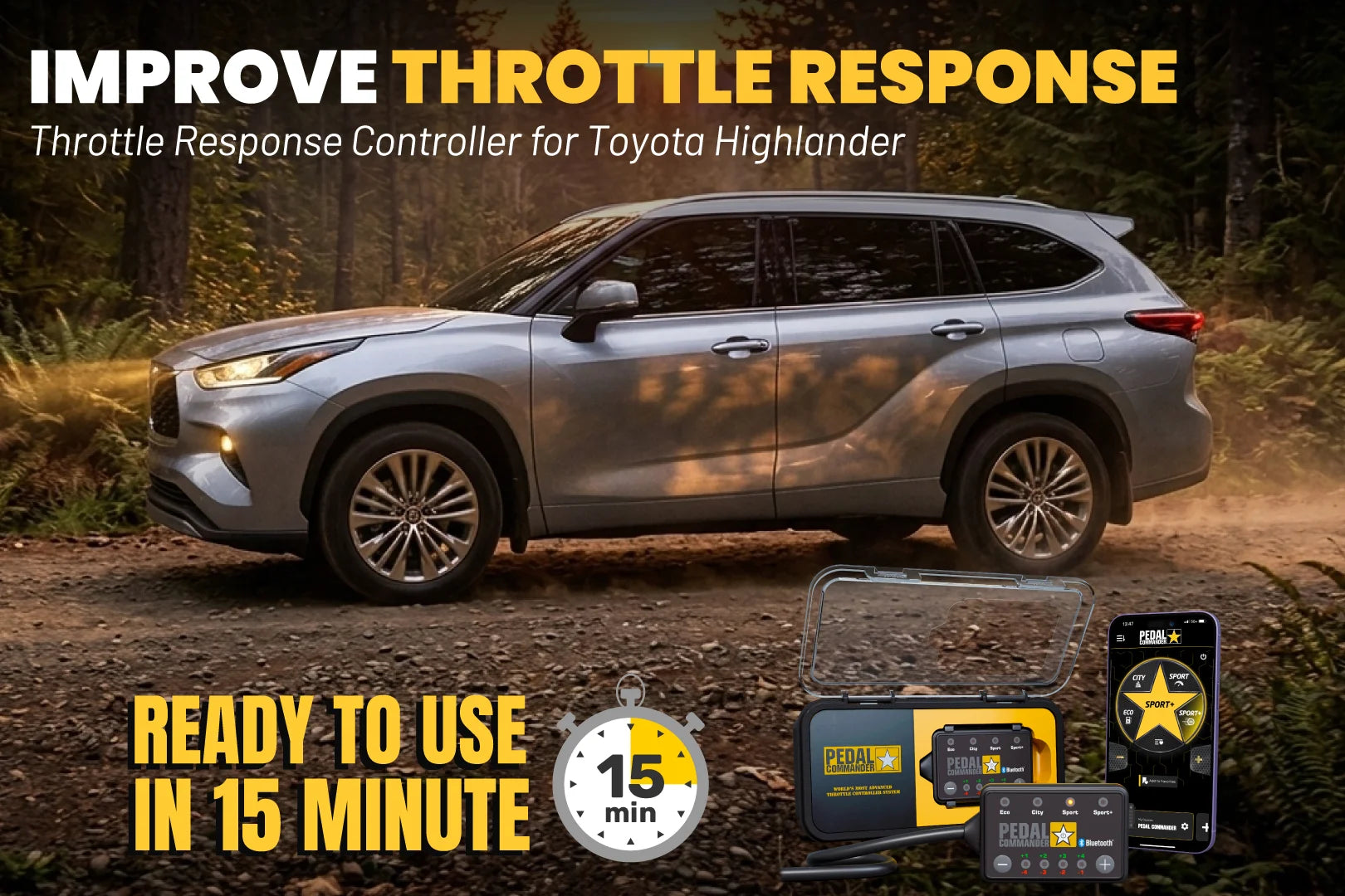 Pedal Commander for Toyota Highlander