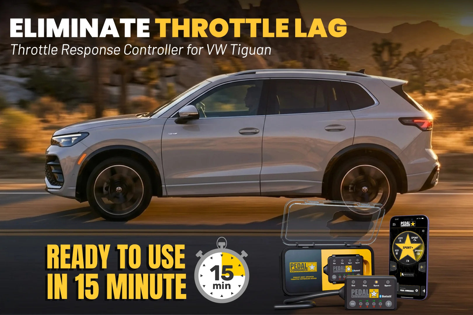 Pedal Commander for Volkswagen Tiguan