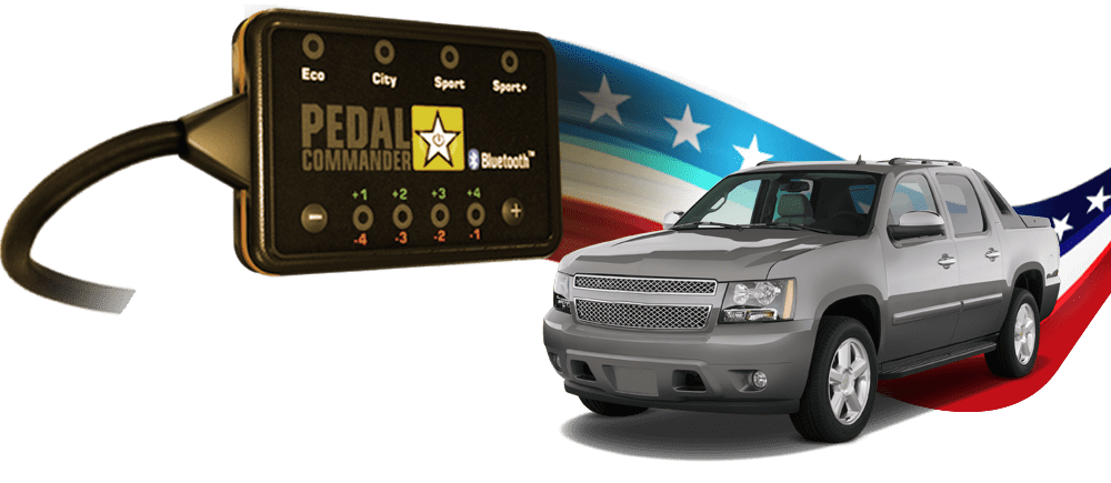 Chevrolet Avalanche and the Pedal Commander, the only performance part to make it perfect