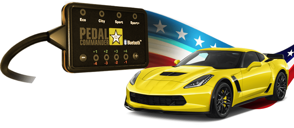 Chevrolet Corvette and the Pedal Commander, the only performance part to make it perfect