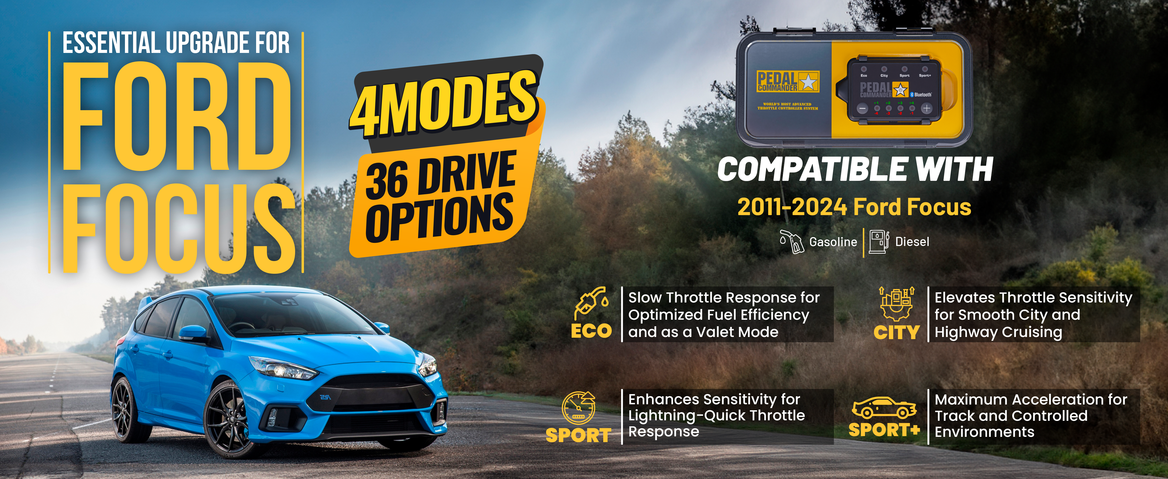 Pedal Commander for Ford Focus