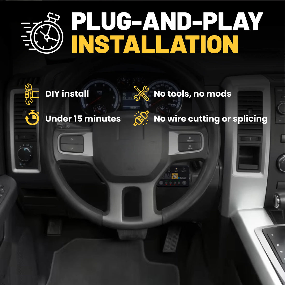 Pedal Commander® for dodge ram plug and play
