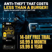 Pedal Commander® for ford f250 anti theft