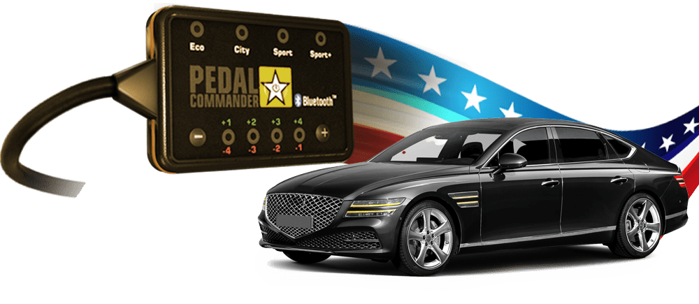 Genesis G80 and the Pedal Commander, the only performance part to make it perfect