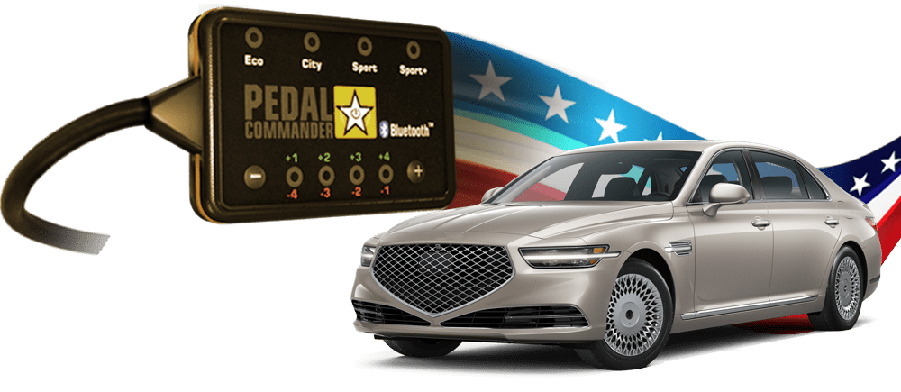 Genesis G90 and the Pedal Commander, the only performance part to make it perfect