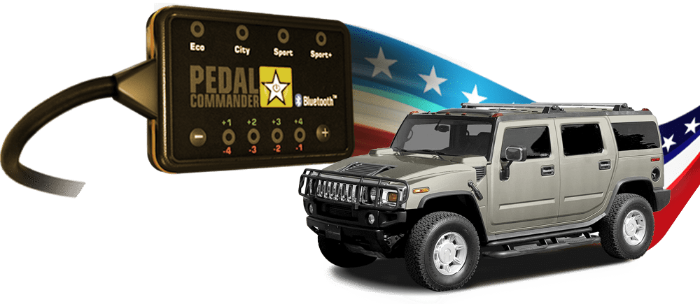 Hummer H3 and the Pedal Commander, the only performance part to make it perfect