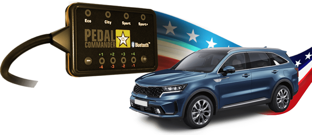 Kia Sorento and the Pedal Commander, the only performance part to make it perfect