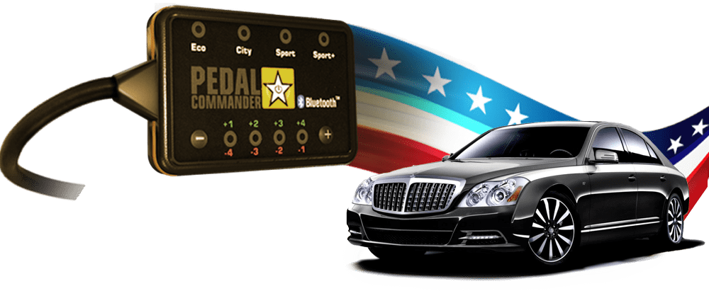 Maybach 57 and the Pedal Commander, the only performance part to make it perfect