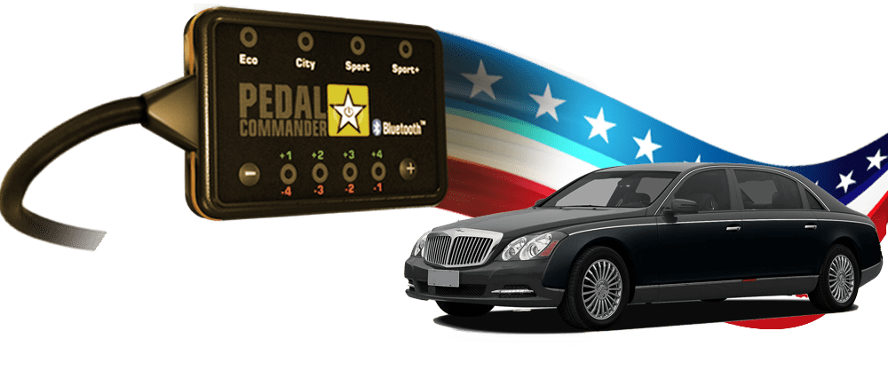 Maybach 62 and the Pedal Commander, the only performance part to make it perfect
