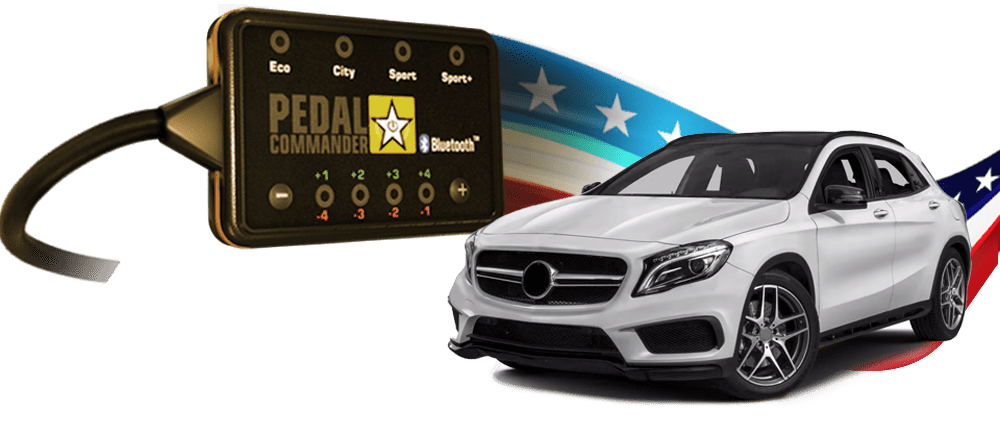 Mercedes GLA Class and the Pedal Commander, the only performance part to make it perfect
