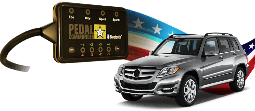 Mercedes GLK Class and the Pedal Commander, the only performance part to make it perfect