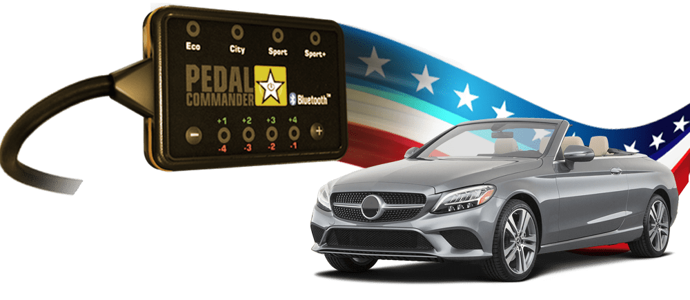 Mercedes SL Class and the Pedal Commander, the only performance part to make it perfect