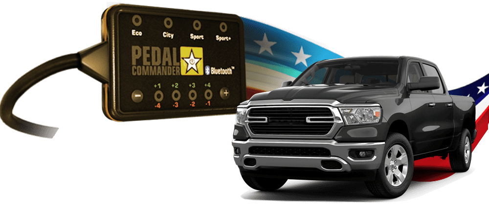 RAM 1500 and the Pedal Commander, the only performance part to make it perfect