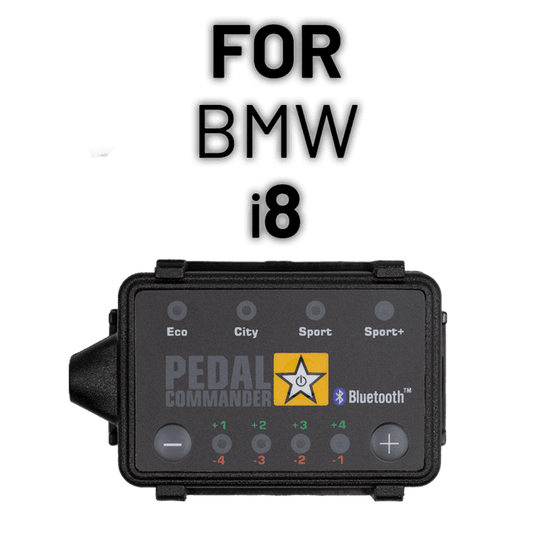 Solve your acceleration problems with Pedal Commander for BMW i8