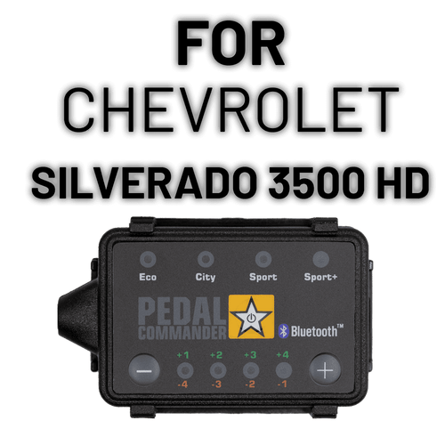 Solve your acceleration problems with Pedal Commander for Chevrolet Silverado 3500