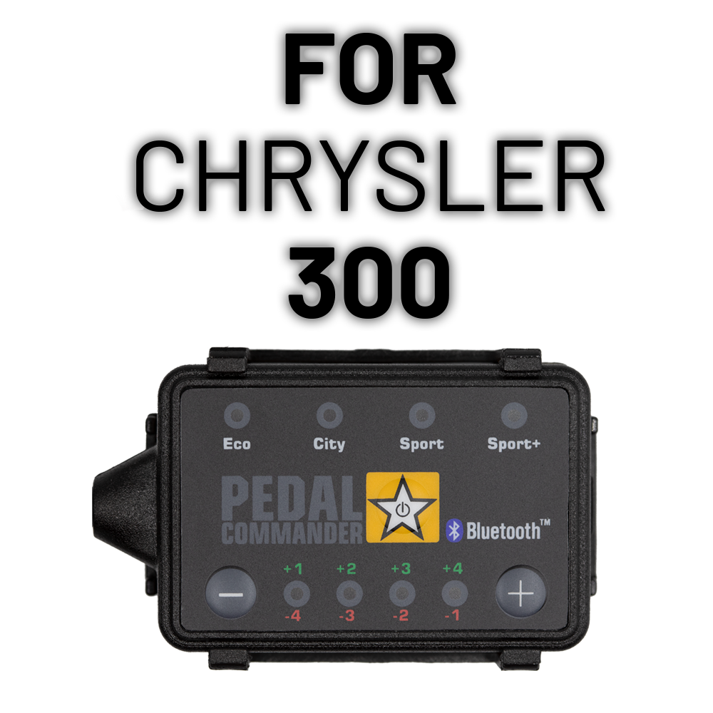 Solve your acceleration problems with Pedal Commander for Chrysler 300