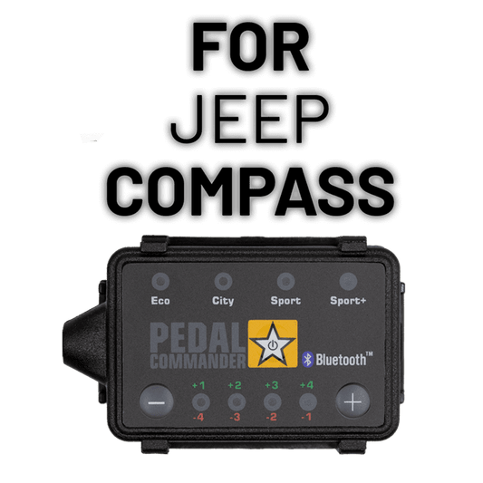 Solve your acceleration problems with Pedal Commander for Jeep Compass