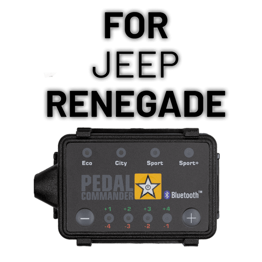 Solve your acceleration problems with Pedal Commander for Jeep Renegade