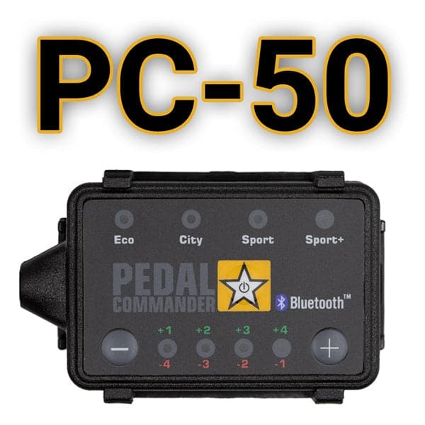 Merchant Pedal Commander PC50 product image includes buttons and mode options